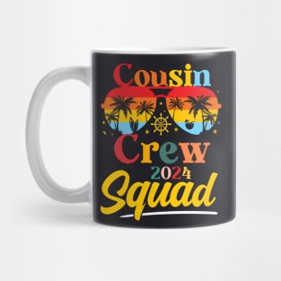 Cousin Crew 2024 Summer Vacation Beach Family Trips Matching Mug